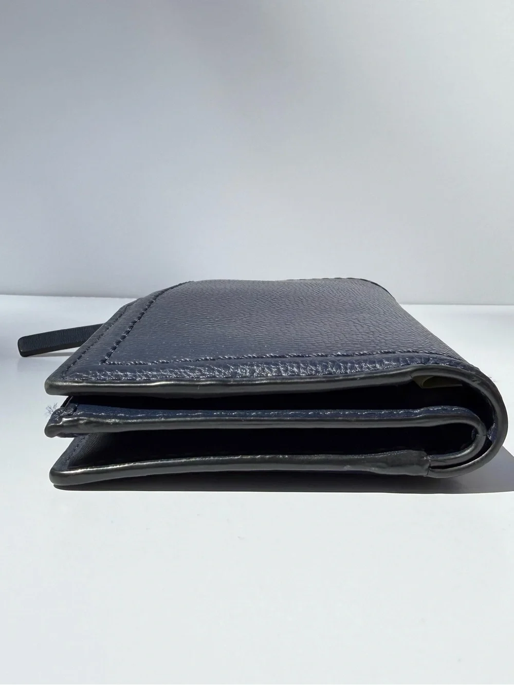 Kate Spade New York Navy Leather Embellished Continental Wallet